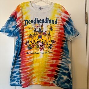 Deadheadland (Disney/Grateful Dead) unique t-shirt | unisex XL